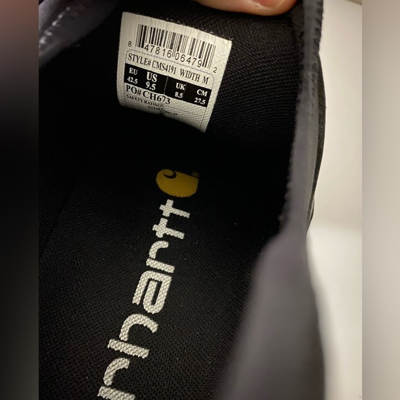 CARHARTT slip on waterproof shoe boot sz 9.5 style CMS4191 Oxford Romeo - Picture 4 of 10